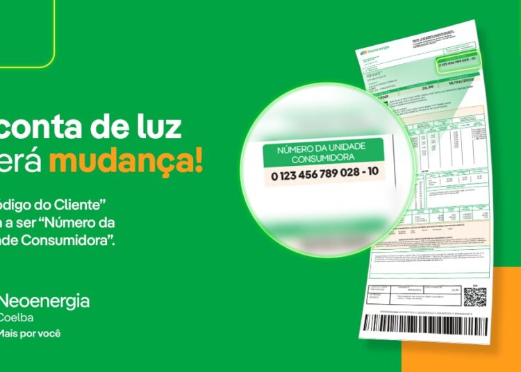 Conta de luz terá mudança no nome do número de identificação do cliente