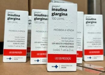 Bahia recebe mais de 30 mil tubetes de insulina glargina para aplicação pelo SUS